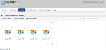 CloudFile screenshot 2
