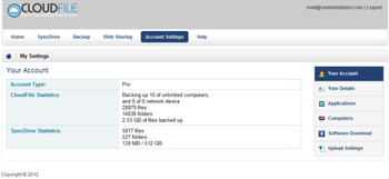 CloudFile screenshot 3