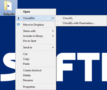 Cloudifile screenshot