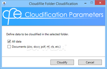 Cloudifile screenshot 2