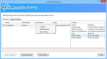 Cloudifile screenshot 5
