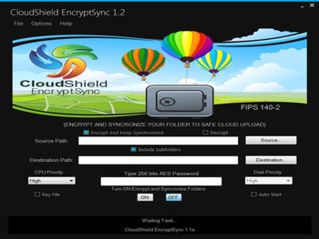 CloudShield EncryptSync screenshot