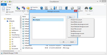 CloudXplorer screenshot 2