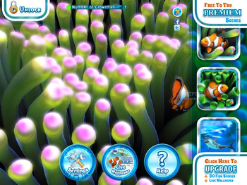 Clownfish Aquarium screenshot