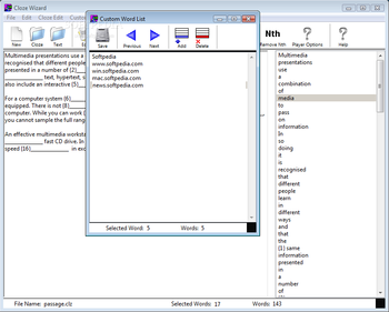 Cloze Wizard screenshot 3