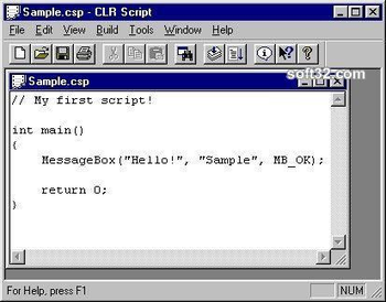 CLR Script screenshot 3