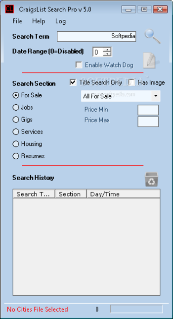 CLSearch screenshot