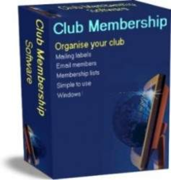 Club Membership Software screenshot 2