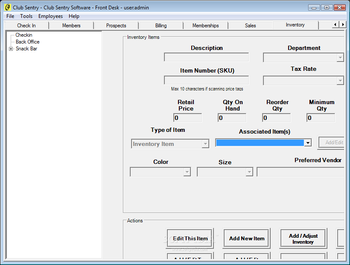 Club Sentry Software screenshot 4