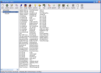 CM dir2HTML screenshot