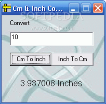 Cm & Inch Converter screenshot