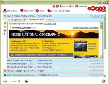 cMail eXpress screenshot 3