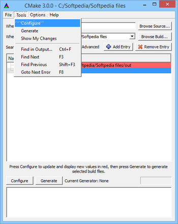 CMake screenshot 2