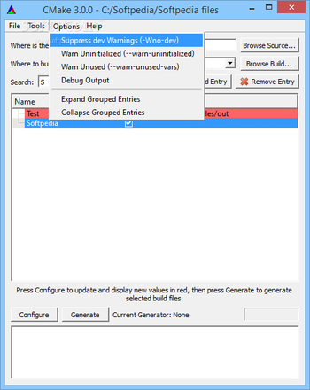 CMake screenshot 3