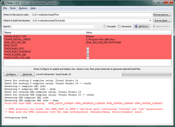 CMake screenshot 2