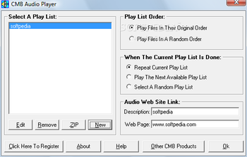 CMB Audio Player screenshot 3