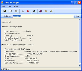 Cmd Line Helper screenshot