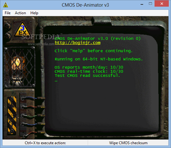 CMOS De-Animator screenshot