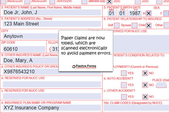 CMS 1500 PDF Insurance Claim Form Filler screenshot 6