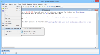CNC Syntax Editor screenshot 3
