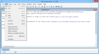 CNC Syntax Editor screenshot 4