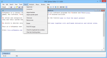 CNC Syntax Editor screenshot 8