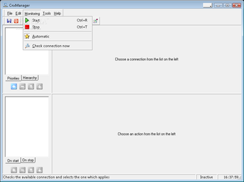 CnxManager screenshot 2