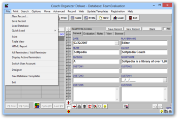Coach Organizer Deluxe screenshot 5