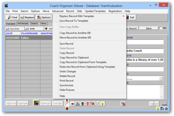 Coach Organizer Deluxe screenshot 9