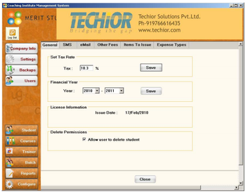 Coaching Institute Management Software screenshot 2