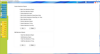 Coaching Institute Management Software screenshot