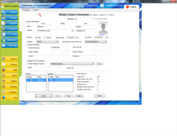 Coaching Institute Management Software screenshot 2
