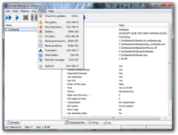 Cobian Backup screenshot 13