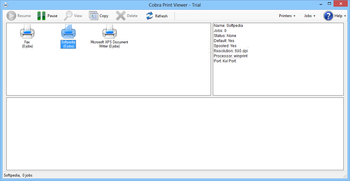 Cobra Print Viewer screenshot
