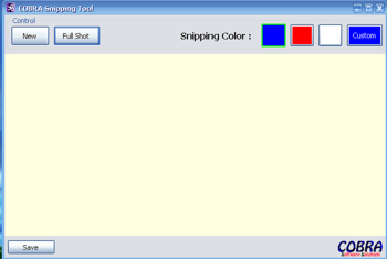 COBRA Snipping Tool screenshot