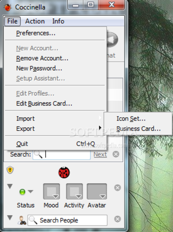 Coccinella screenshot 3