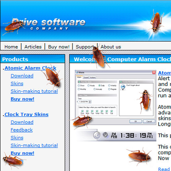 Cockroach on Desktop screenshot