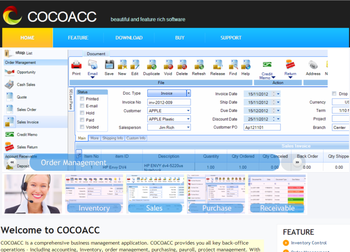 COCOACC screenshot