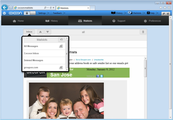 Cocoon for Internet Explorer screenshot 3