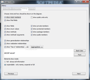 Code 2 UML screenshot 3