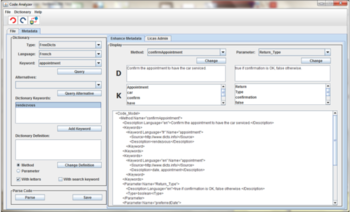 Code Analyzer screenshot