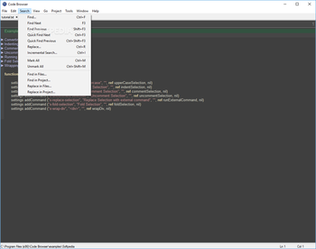 Code Browser Portable screenshot 4