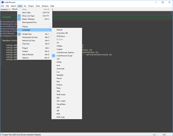 Code Browser Portable screenshot 5
