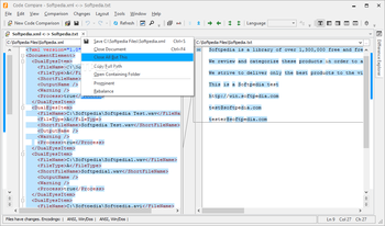 Code Compare screenshot 2