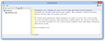 Code Librarian screenshot