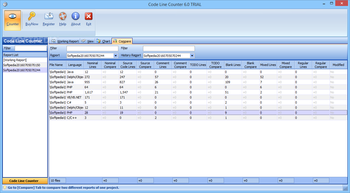 Code Line Counter screenshot 3