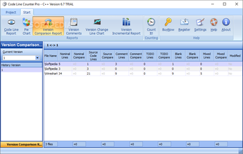 Code Line Counter Pro - C++ Version screenshot 3