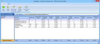 Code Line Counter Pro - PHP Version screenshot