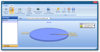 Code Line Counter Pro - VB Version screenshot 3