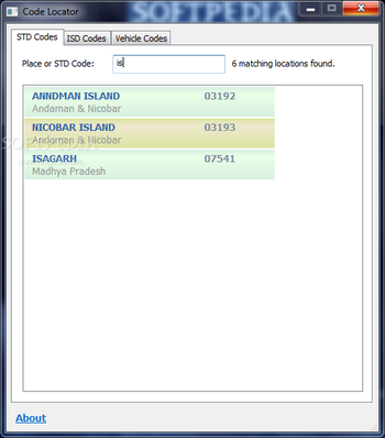 Code Locator screenshot